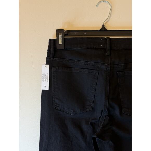 Jesica Simpson Low Rise Bootcut Women's size 8/29 Dark Wash Black Denim Jeans - Picture 7 of 9